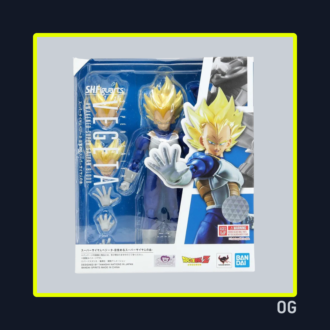 Super Saiyan Vegeta S.H.Figuarts Figure - Tamashii Nations