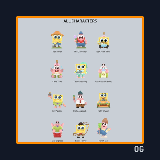 Spongebob Best Friends Blind Box - POP MART