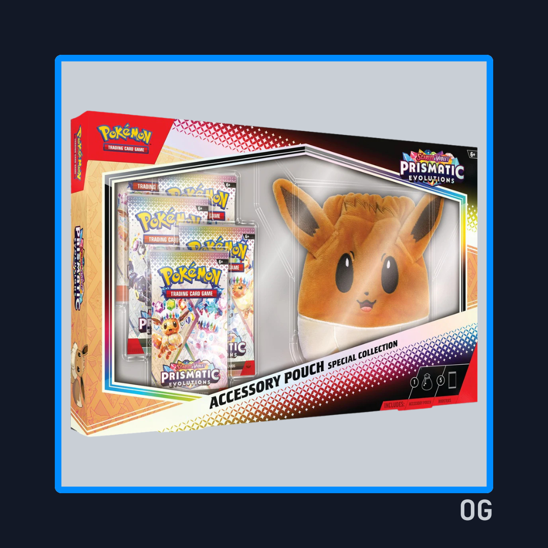 Prismatic Evolutions Accessory Pouch Special Collection