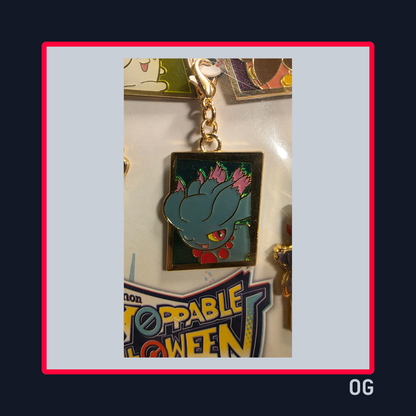 Charm Set 7 Pókemon - Pokémon Unstoppable Halloween Party