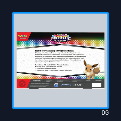 Prismatic Evolutions Accessory Pouch Special Collection