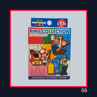Pin Collection Mario Bros Blind Box - Super Nintendo World