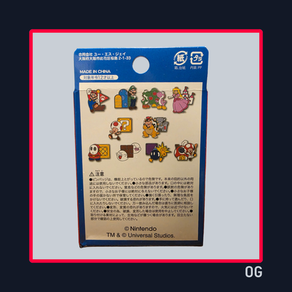 Pin Collection Mario Bros Blind Box - Super Nintendo World