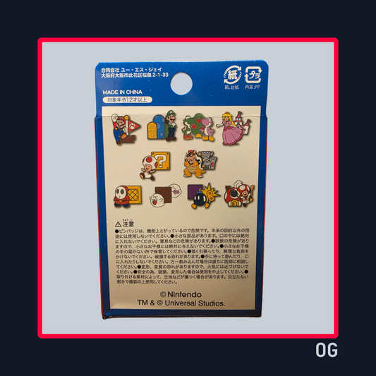 Pin Collection Mario Bros Blind Box - Super Nintendo World