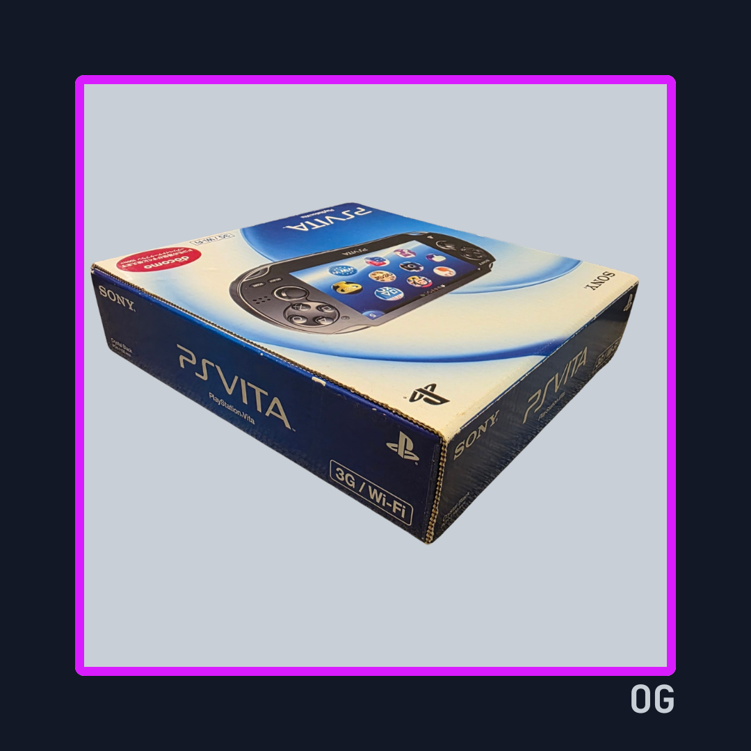 Playstation Vita 3G / Wifi Crystal Black - Sony PS Vita