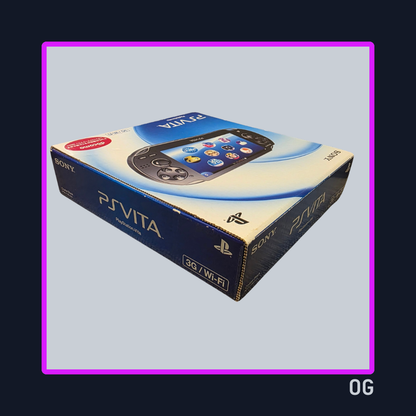 Playstation Vita 3G / Wifi Crystal Black - Sony PS Vita