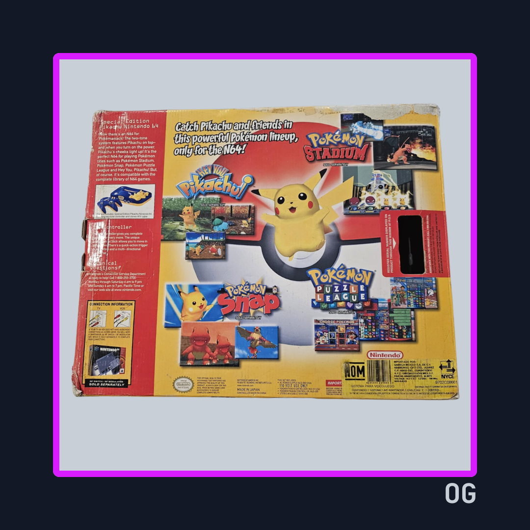 Nintendo 64 Pikachu Edition - Nintendo 64