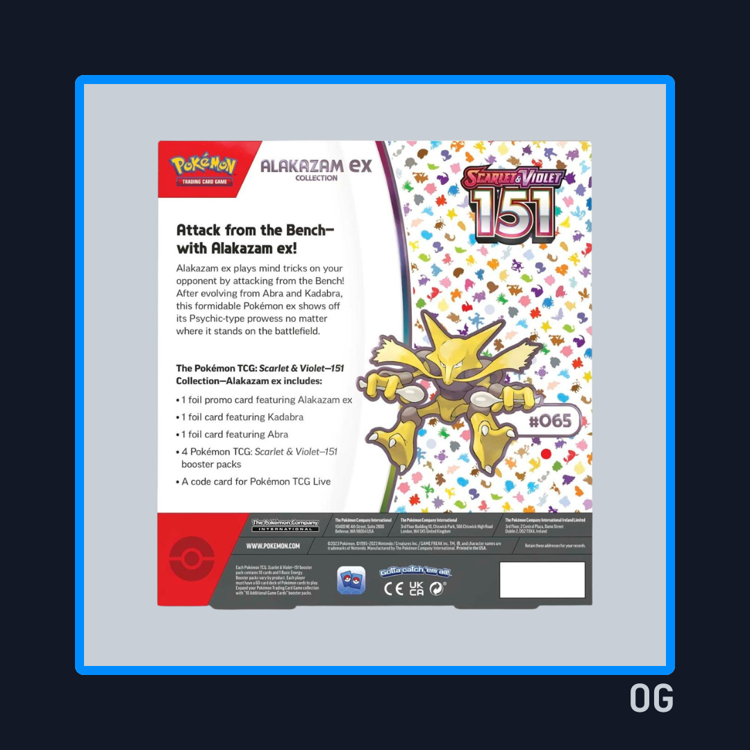 Alakazam ex Collection - 151