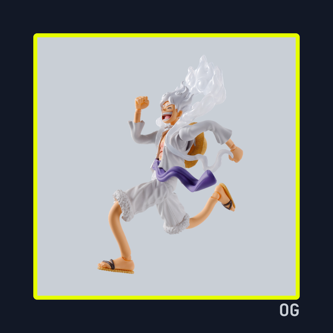 Monkey D Luffy Gear 5 S.H.Figuarts Figure - Tamashii Nations