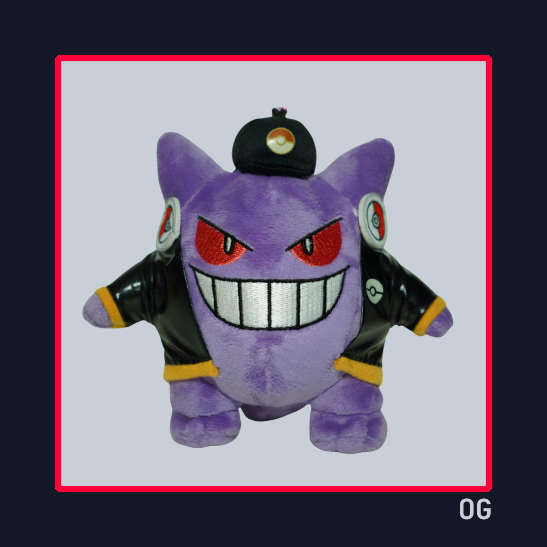 Llavero Peluche Gengar DJ Exclusivo USJ  - Pokémon Unstoppable Halloween Party