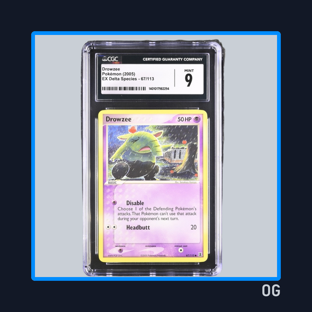 Drowzee 67 - EX Delta Species - CGC 9
