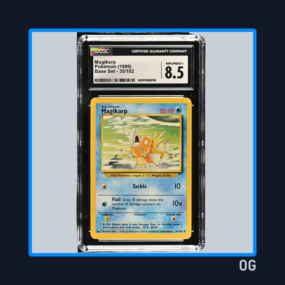 Magikarp 35 - Base Set - CGC 8.5