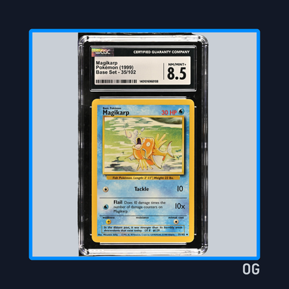 Magikarp 35 - Base Set - CGC 8.5